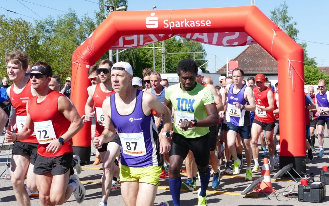 Bayerische Meisterschaft 10km-Strassenlauf in Markt Indersdorf