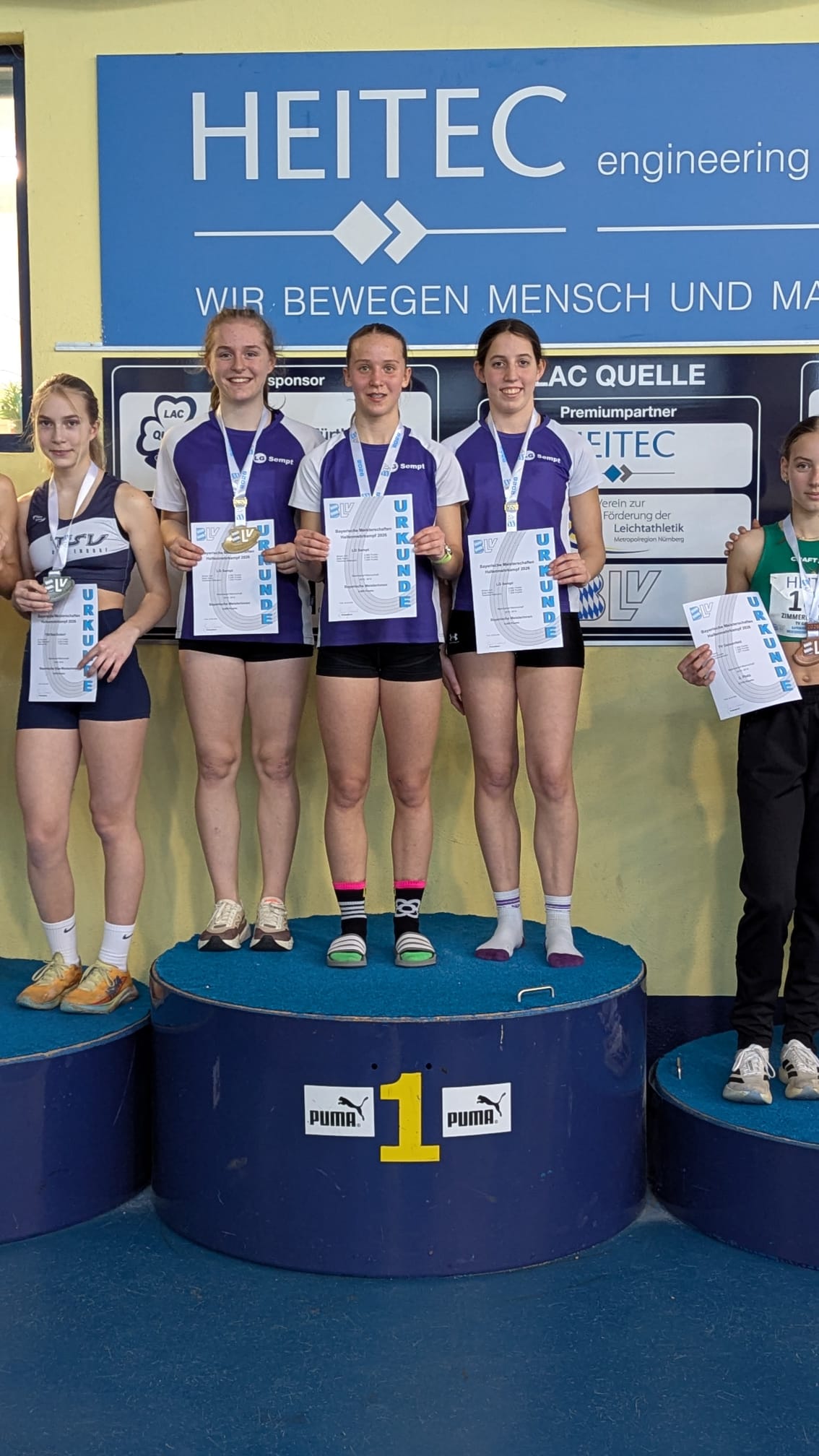 Bayerische Hallenmehrkampfmeisterschaft in Fürth